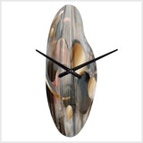 Abstract Shapes And Lines III - Asymmetric Metal Wall Clock
