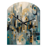 Transcending Reality V - Asymmetric Metal Wall Clock