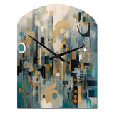 Transcending Reality V - Asymmetric Metal Wall Clock