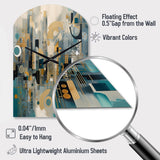 Transcending Reality V - Asymmetric Metal Wall Clock