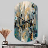 Transcending Reality V - Asymmetric Metal Wall Clock