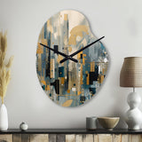 Transcending Reality V - Asymmetric Metal Wall Clock
