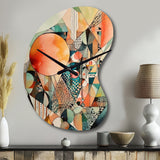 Joyful Geometric II - Asymmetric Metal Wall Clock