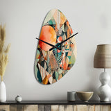 Joyful Geometric II - Asymmetric Metal Wall Clock