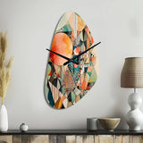 Joyful Geometric II - Asymmetric Metal Wall Clock