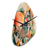 Joyful Geometric II - Asymmetric Metal Wall Clock