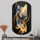 Abstract Butterfly - Asymmetric Metal Wall Clock