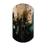 Black Chaos III - Asymmetric Metal Wall Clock
