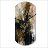 Black Chaos V - Asymmetric Metal Wall Clock