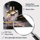 The Essence Of Perfume IV - Asymmetric Metal Wall Clock