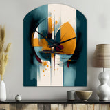Exploring Abstracted Patterns II - Asymmetric Metal Wall Clock