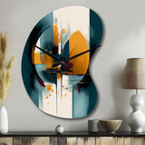 Exploring Abstracted Patterns II - Asymmetric Metal Wall Clock
