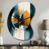 Exploring Abstracted Patterns II - Asymmetric Metal Wall Clock