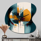 Exploring Abstracted Patterns II - Asymmetric Metal Wall Clock