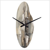 Abstract Design Shapes I - Asymmetric Metal Wall Clock