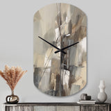Abstract Design Shapes I - Asymmetric Metal Wall Clock