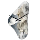 Tropical_Palm_Art_For_Ginkgo Art III - Asymmetric Metal Wall Clock