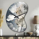 Tropical_Palm_Art_For_Ginkgo Art III - Asymmetric Metal Wall Clock