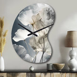 Tropical_Palm_Art_For_Ginkgo Art III - Asymmetric Metal Wall Clock