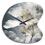 Tropical_Palm_Art_For_Ginkgo Art III - Asymmetric Metal Wall Clock