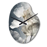 Tropical_Palm_Art_For_Ginkgo Art III - Asymmetric Metal Wall Clock