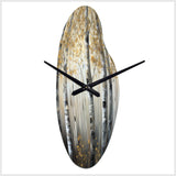 Birch Tree Forest Wonderland V - Asymmetric Metal Wall Clock