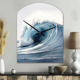 Ocean Wave Movement III - Asymmetric Metal Wall Clock