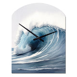 Ocean Wave Movement III - Asymmetric Metal Wall Clock