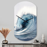 Ocean Wave Movement III - Asymmetric Metal Wall Clock