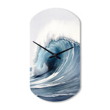 Ocean Wave Movement III - Asymmetric Metal Wall Clock