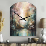 Whimsical Stream - Asymmetric Metal Wall Clock