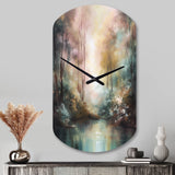 Whimsical Stream - Asymmetric Metal Wall Clock