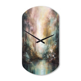 Whimsical Stream - Asymmetric Metal Wall Clock