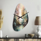 Whimsical Stream - Asymmetric Metal Wall Clock