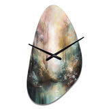 Whimsical Stream - Asymmetric Metal Wall Clock