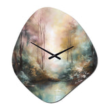 Whimsical Stream - Asymmetric Metal Wall Clock