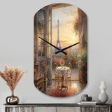 Beautiful Eiffel Tower In Paris II - Asymmetric Metal Wall Clock