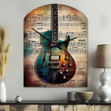 Playing To The Melody - Asymmetric Metal Wall Clock