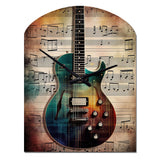 Playing To The Melody - Asymmetric Metal Wall Clock