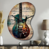 Playing To The Melody - Asymmetric Metal Wall Clock