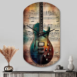 Playing To The Melody - Asymmetric Metal Wall Clock