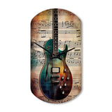 Playing To The Melody - Asymmetric Metal Wall Clock