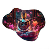 Starlight Buddha I - Asymmetric Metal Wall Clock