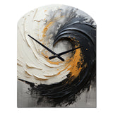 Infinite Motion IV - Asymmetric Metal Wall Clock