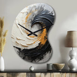 Infinite Motion IV - Asymmetric Metal Wall Clock