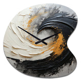 Infinite Motion IV - Asymmetric Metal Wall Clock