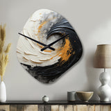 Infinite Motion IV - Asymmetric Metal Wall Clock