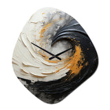 Infinite Motion IV - Asymmetric Metal Wall Clock