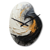 Infinite Motion IV - Asymmetric Metal Wall Clock