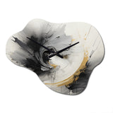 Infinite Motion III - Asymmetric Metal Wall Clock